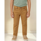 Pantalón Sarga Para Niño Mod.509 Marca Mayoral® Camel Liso 2