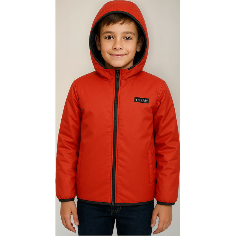 Chamarra Niño Con Capucha Desmontable Mod.013-2651al Losan®