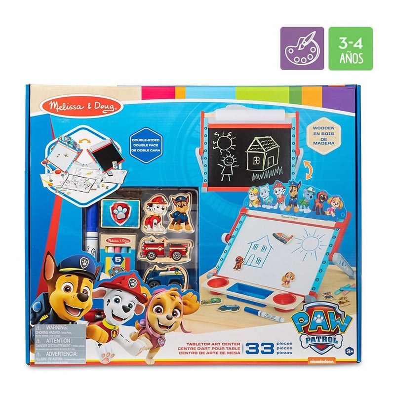 Juego Centro De Arte De Mesa Mod.paw Patrol Melissa And Doug