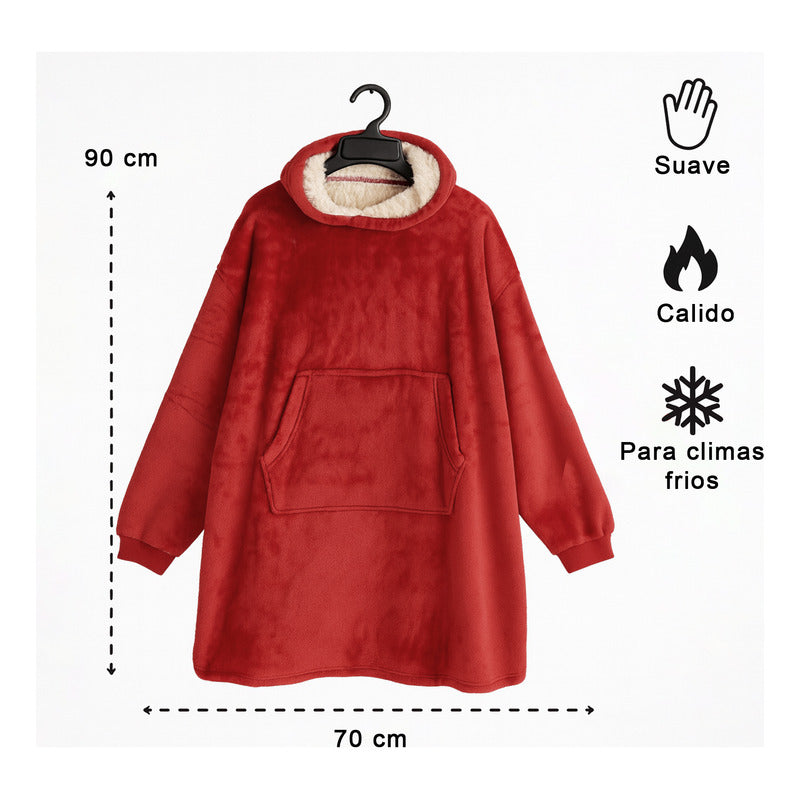 Hoodie Oversize Santa Teresa Mujer / Hombre Otoño/invierno