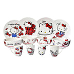 Vajilla Coleccionable De Porcelana 12pz Diseños Animados