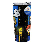 Vaso Termo Con Tapa 450ml Para Adulto Diseños Varios