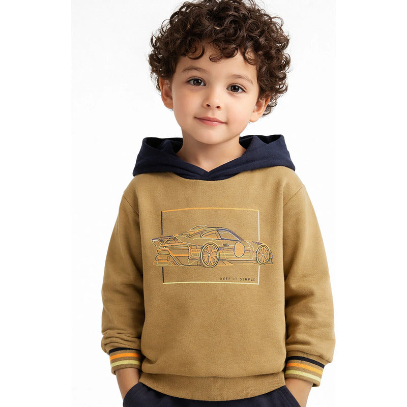 Sudadera Cómoda Para Niño Mod.3404 Marca Mayoral® 9 Años Nomada Auto