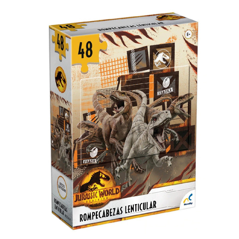 Rompecabezas Jca 3434 Jurassic World Lenticular Dominion 6+ Novelty