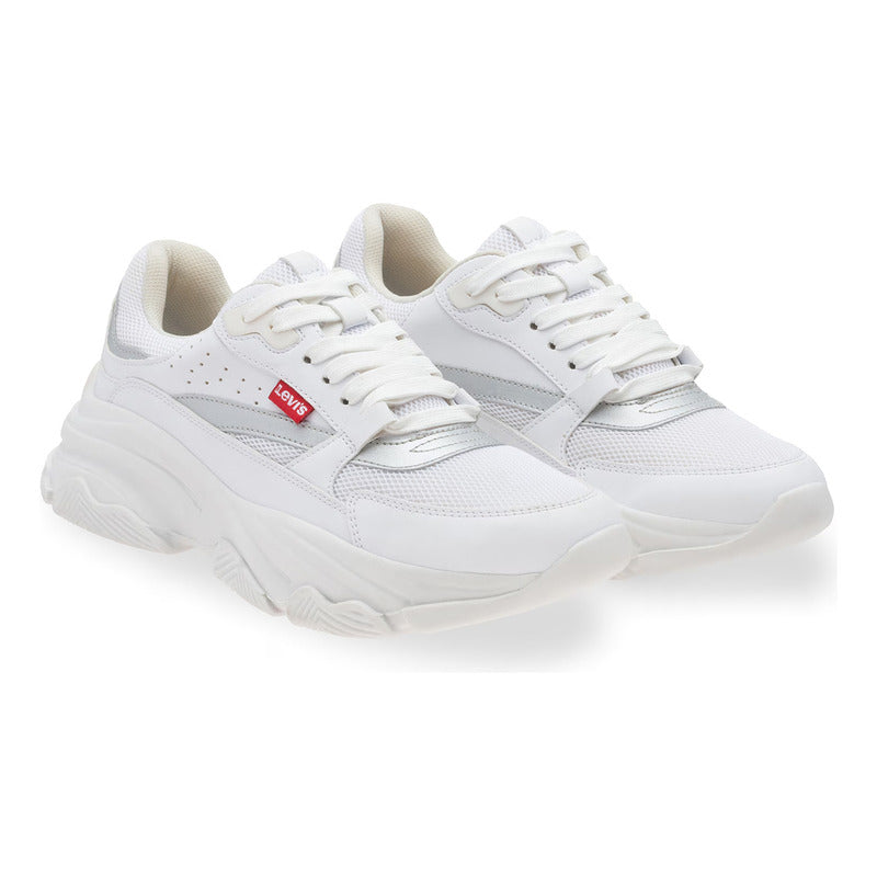 Tenis Estilo Chunky Para Mujer Mod. L1225221 Marca Levis®