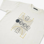 Playera Casual Para Niño Mod.7045 Marca Nukutavake Mayoral® Beige Básquetbol 10 Años Lisa