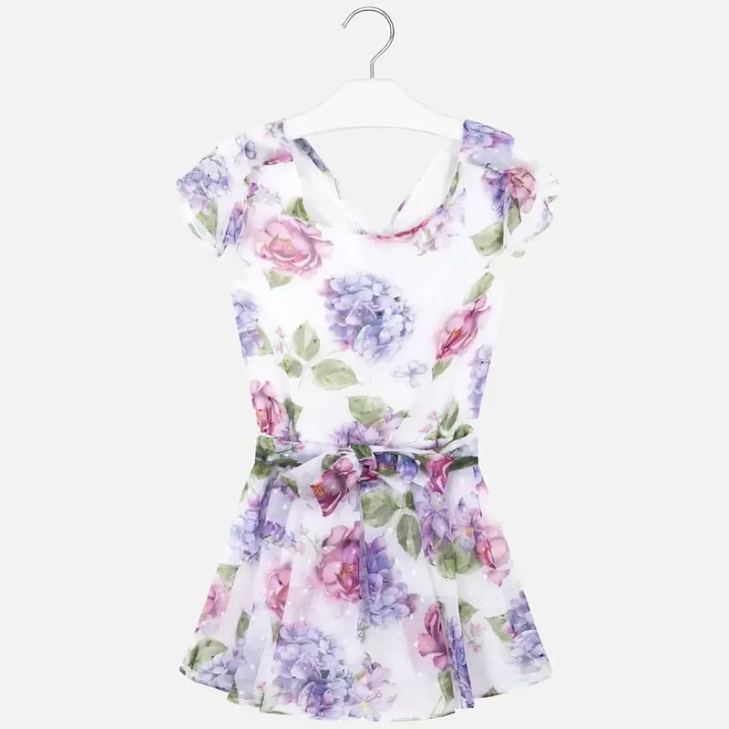 Vestido/mono Para Niña Floreado Marca Mayoral®