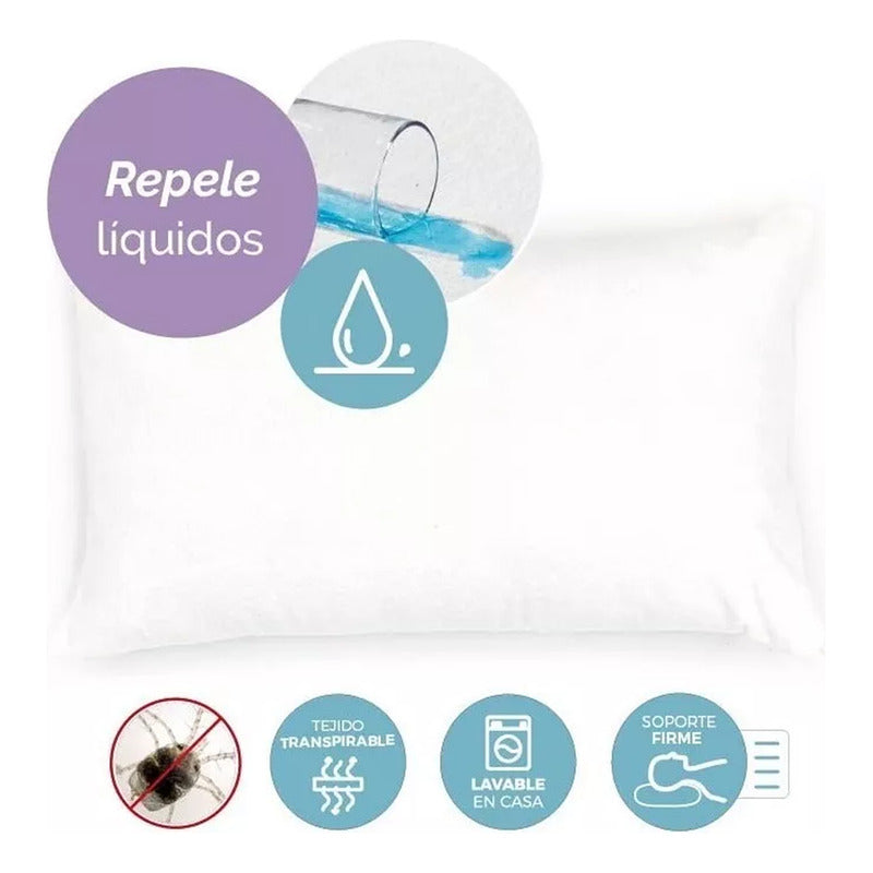Almohada Balance Std Pillow 70x45cm Marca Vianney® Blanco