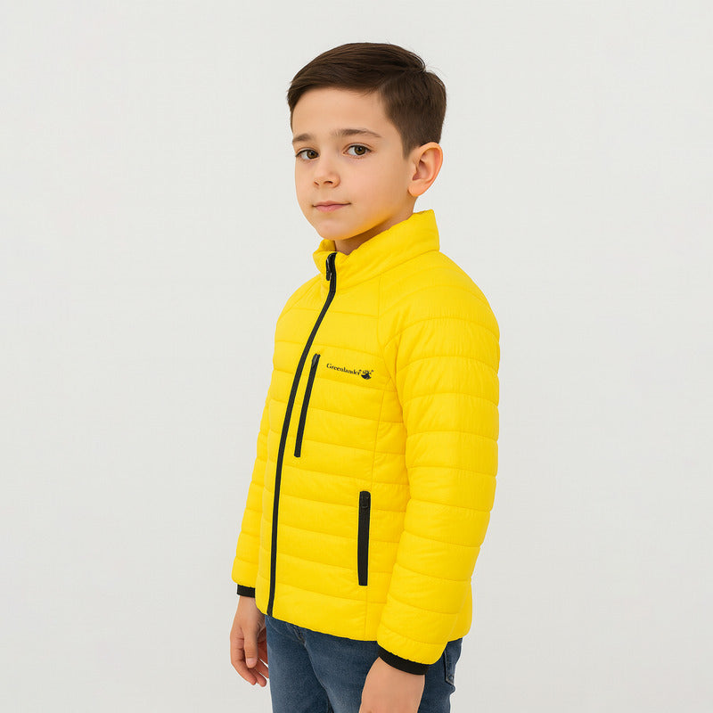 Chamarra De Pluma Para Niño Gw83-pol8942 Marca Greenlander®