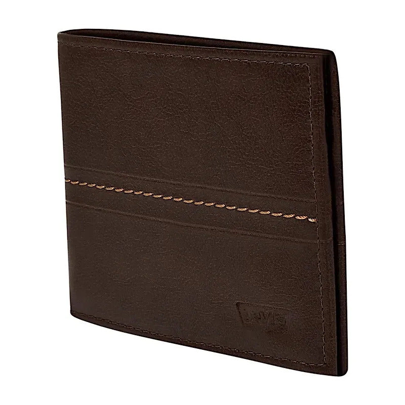 Cartera Levi´s Hombre 45489-27 Simipiel Café | Café Liso