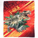 Cobertor Ligero Super Suave Matrimonial Diseños Providencia® T- Rex 850 G Multicolor