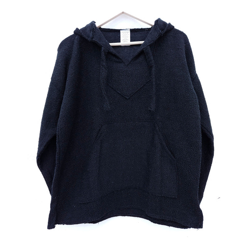 Suéter Poncho Canguro Artesanal Hoodie Acrilico Colores