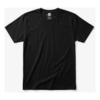 Playera Básica Para Hombre Paquete 4pz Negro Marca Skannda® Negro Lisa Paquete Playeras