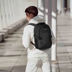 Mochila Vx Sport Evo Compact Backpack Negro, Victorinox Color Negro Diseño De La Tela Liso