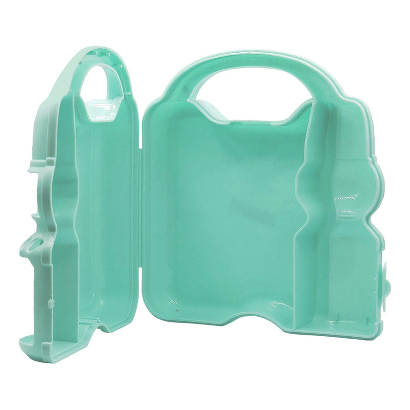 Lonchera Infantil De Plástico Con Botella Diseños Varios