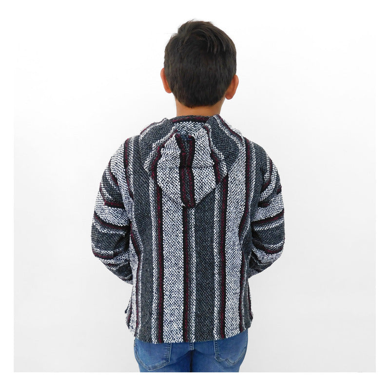 Sudadera Canguro Artesanal De Jerga Infantil