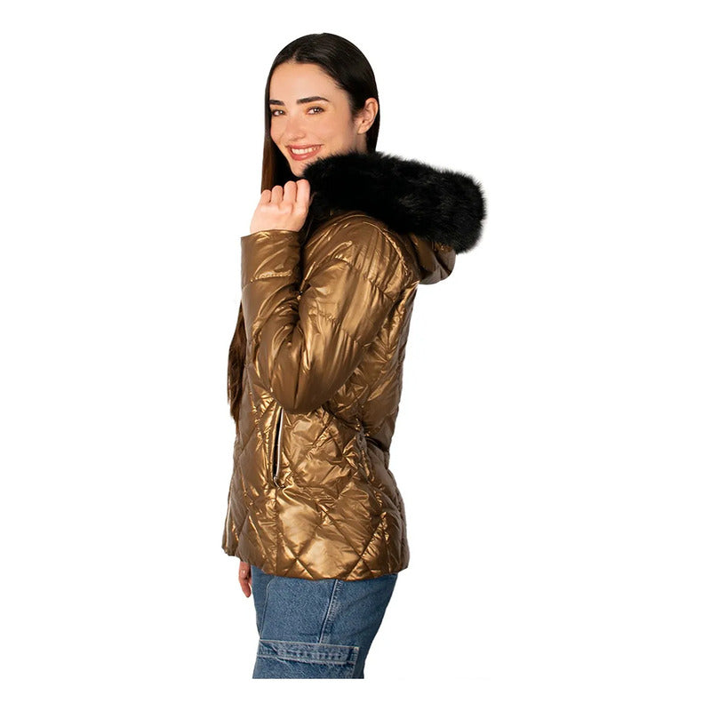 Chamarra Capitonada Para Mujer Dw86-pol7133 Greenlander®