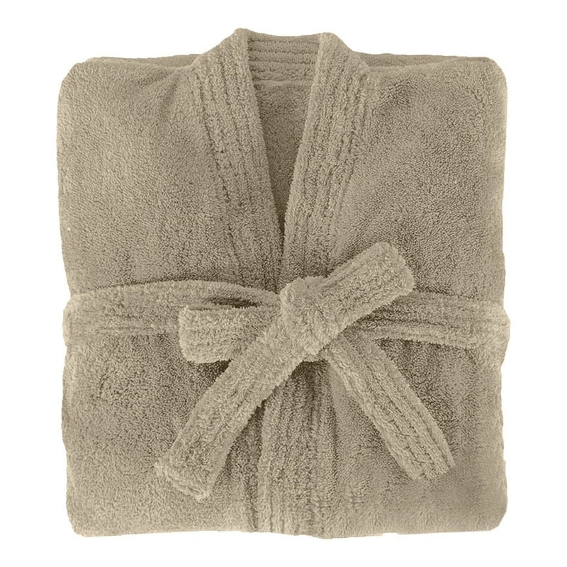 Bata De Baño Unisex Absorbente Unitalla Tela Suave Ligera
