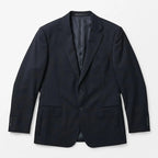 Traje Para Hombre Tejido Elastico Mod.59734 Marca Puro Ego® Azul Oscuro Lisa 54