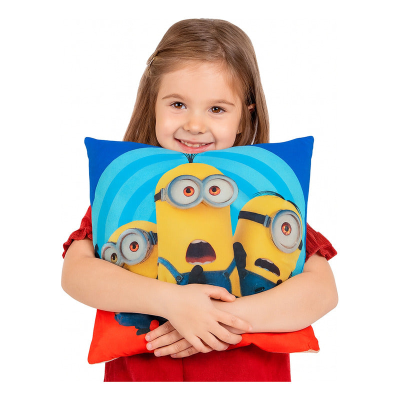 Cojín Reversible Infantil 45x45 Ultra Suave Providencia®