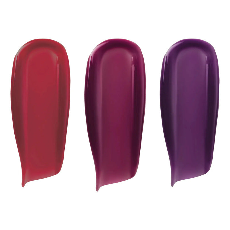 Set De Labiales 3pz Tratamiento Hidratante Beauty Creations® Wine Down