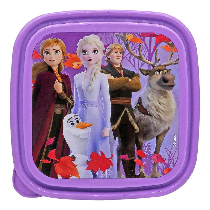 Recipiente Infantil Escolar Para Comida Diseños Varios