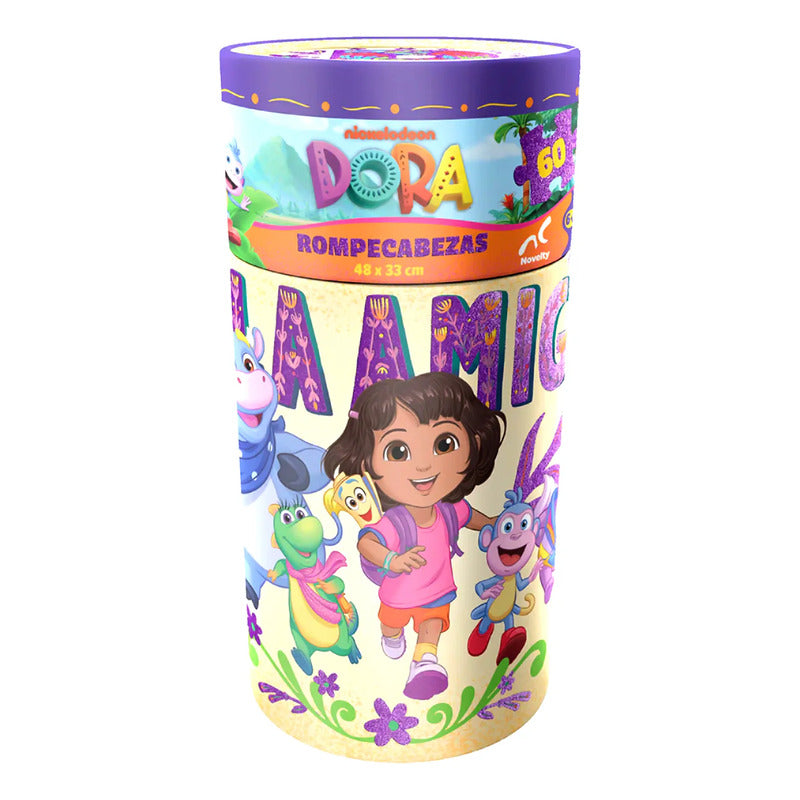 Rompecabezas Dora La Exploradora 60 Pz Marca Novelty®