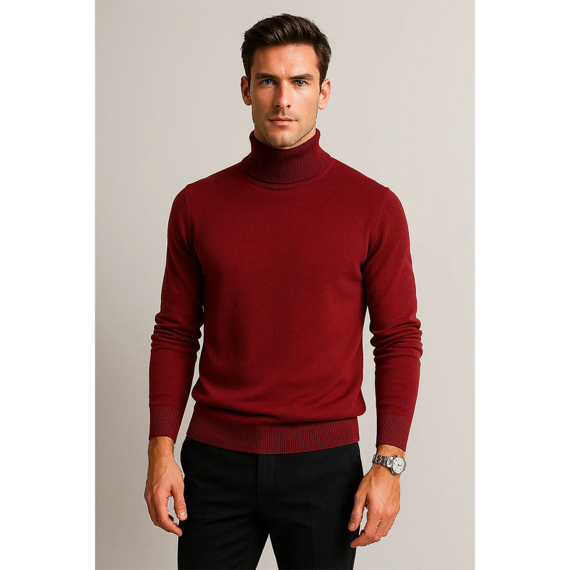 Sueter Cuello Tortuga Para Caballero Mod. E555303 Bobois®