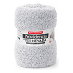 Cobertor Ovejita Ligero Matrimonial 1.80x2.10m Providencia® Multicolor 400 G Nevado Gris Claro