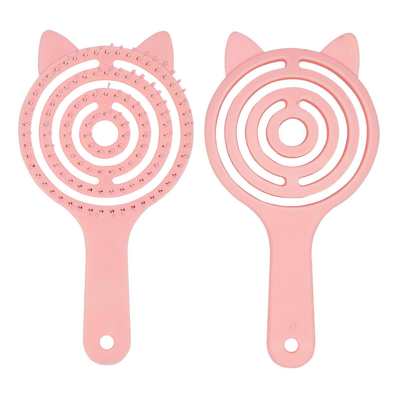 Cepillo Hueco Anti Enredos Cabello Grueso Y Delgado Flori®