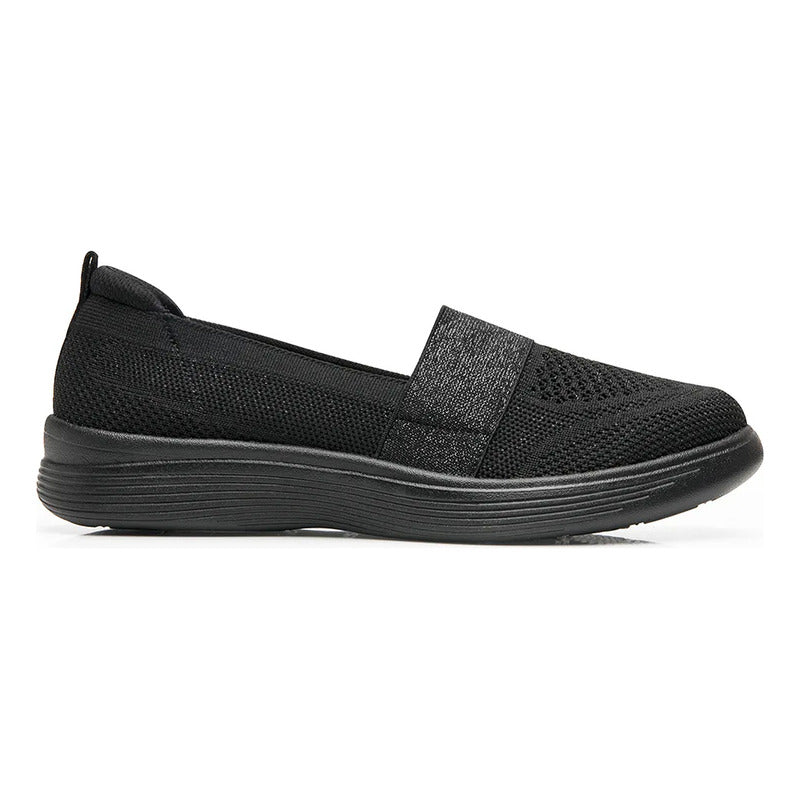 Tenis Casual Tejido Slip On Para Mujer 104932 Marca Flexi®