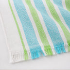 Servilleta De Cocina Multiusos Tejida 45 X 55cm Verde Rayas