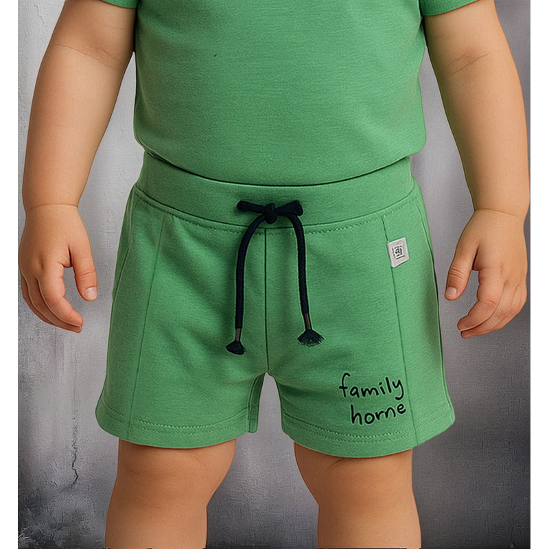 Short Comodo De Bebé Mod.217-6006al Marca Losan®