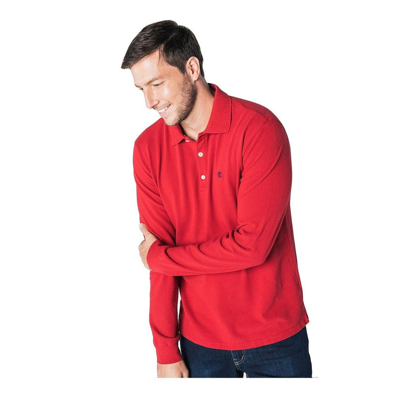 Playera Polo Básico Mod.2194426-d Marca Centauro®