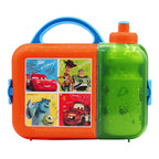 Lonchera Infantil De Plástico Con Botella Diseños Varios