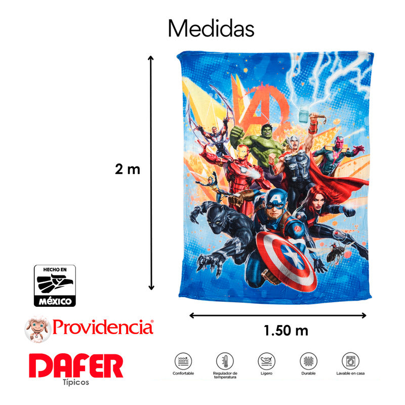 Frazada Individual Suave Infantil 1.50x2m Providencia®