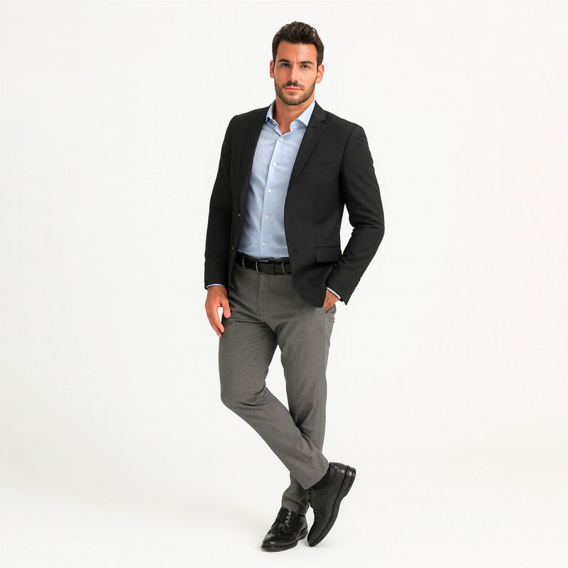 Zapato Derby Para Hombre Mod.417702 Marca Flexi®