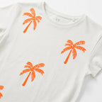 Blusa Casual Para Niña Mod. Zkgap0303 Marca Zippy® Blanco Palmeras 13-14 Años