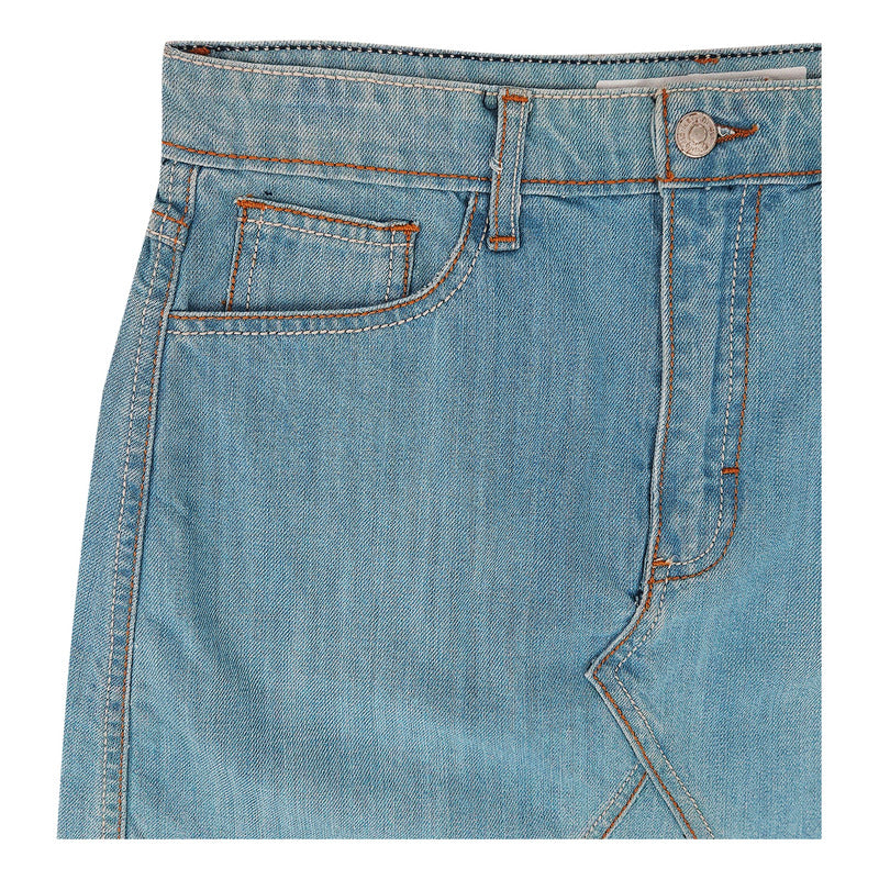 Falda De Mezclilla Para Mujer Mod. Ssjsskd Marca Skannda®