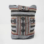 Mochila Artesanal Tejida Tipo Morral Con Bolsillo Frontal 10kg