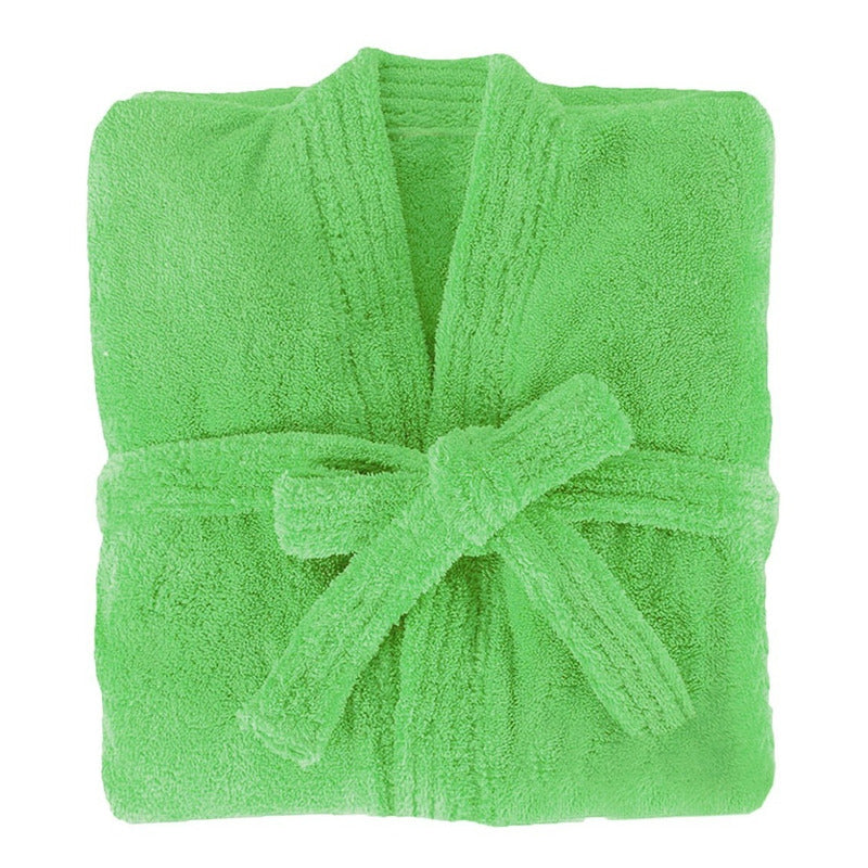 Bata De Baño Unisex Absorbente Unitalla Tela Suave Ligera