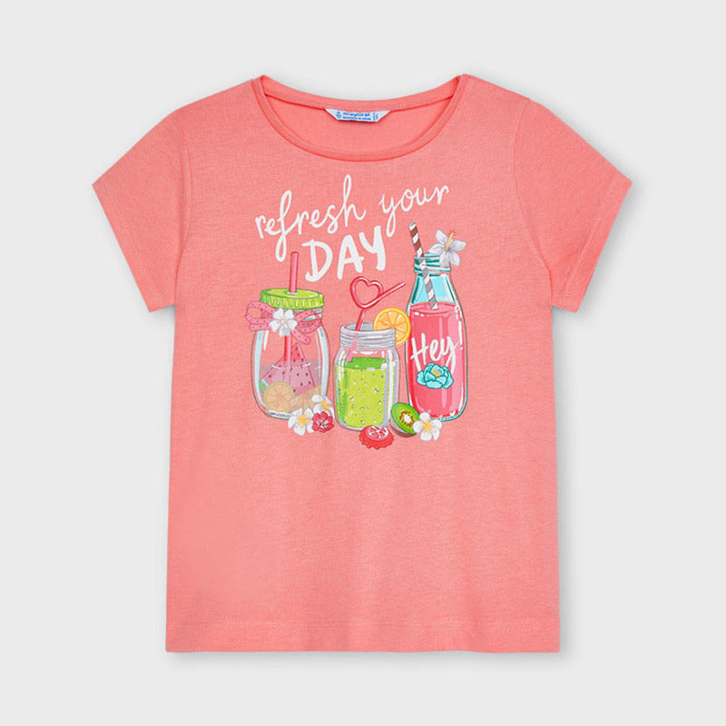 Blusa Casual De Niña Mod.3015 Marca Mayoral®