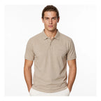 Playera Polo Regular Fit Para Hombre Mod. Apolbs Bobois® Arena G Lisa