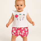 Conjunto Short+blusa Con Estampado Mod.1244 Marca Mayoral®
