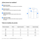 Camisa Para Hombre Manga Larga Puntos Mod. B45312 Bobois®