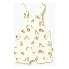 Overol De Algodón Para Bebé Mod. 1645 Marca Mayoral® Beige Caracoles 18 M