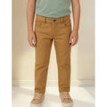 Pantalón Sarga Para Niño Mod.509 Marca Mayoral® Camel Liso 6