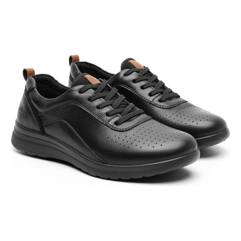 Zapato Tenis Conford Para Dama Mod.102015 Marca Flexi® Negro Lisa 25.5 Mx