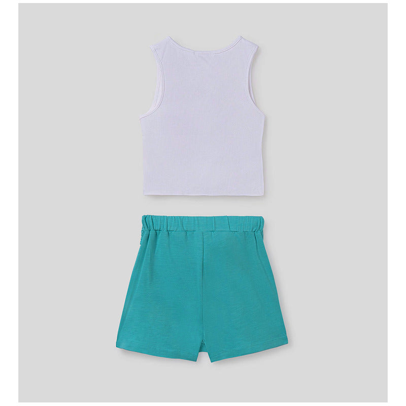 Conjunto Falda/short+playera Para Niña 6224 Marca Mayoral®