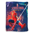 Cobertor Ligero Super Suave Matrimonial Diseños Providencia® Spiderman Braw New Day 850 G Multicolor